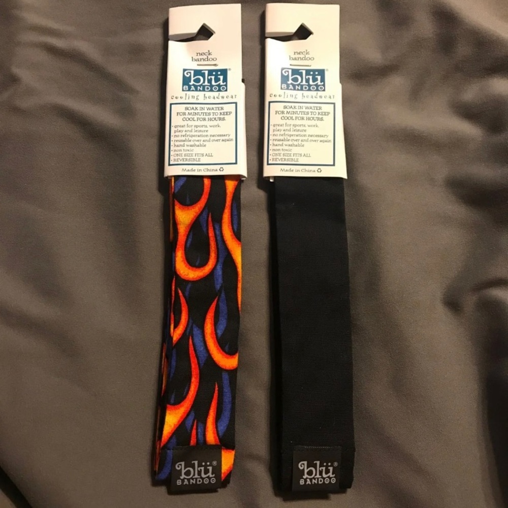 5 Blu bandoo cooling headwear